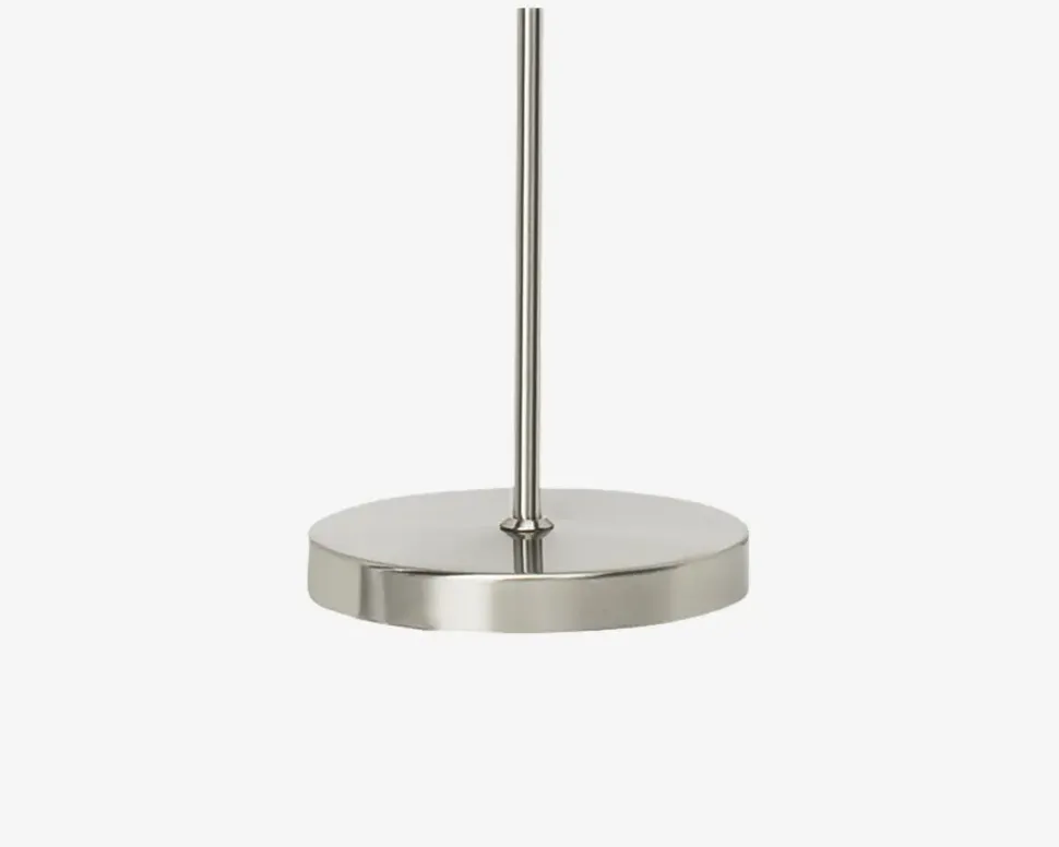 Gulvlampe Philo børstet krom H.140 cm