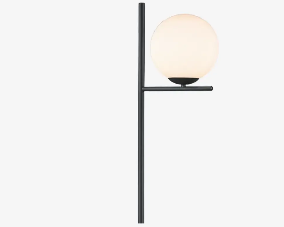 Gulvlampe Pure Sort H.150 cm