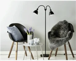 Gulvlampe Ray Dobbelt H.155 cm