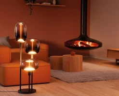 Gulvlampe Stick 3xE27 H.78 cm