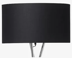 Gulvlampe Uptown Krom/Sort H.157 cm