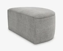 Halvrund Puf Quadrato