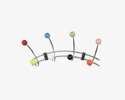 Harlekin Knagerække 4 Krom