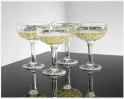 Harvey Champagne Skål 4 Stk.