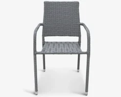 Havestol grå mix polyrattan