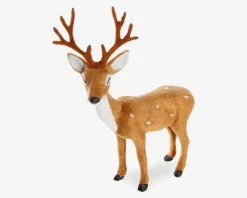 Hjort med gevir H.23xB.16 cm