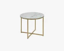 Hjørnebord m/Glasplade