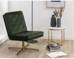 Hjørnebord m/Glasplade