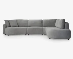 Hjørnesofa m/Open End Højre Beige