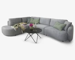 Hjørnesofa m/Open End Venstre Grå