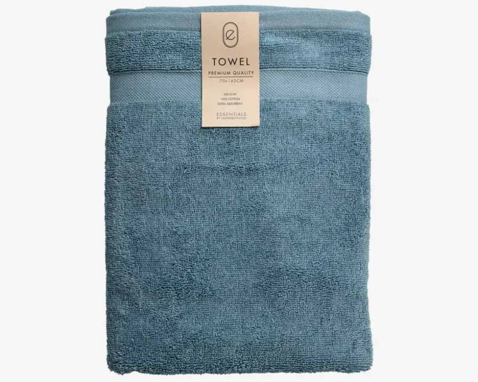 Håndklæde 70x140 cm Lys Blå