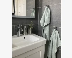 Håndklæde 50x100 cm Lys Grøn