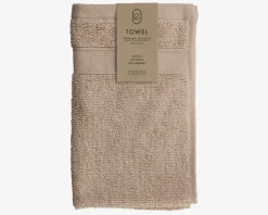 Håndklæde 30x50 cm Sandfarvet