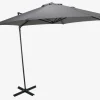 Hængeparasol grå 270 cm