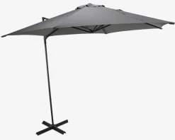 Hængeparasol grå 270 cm