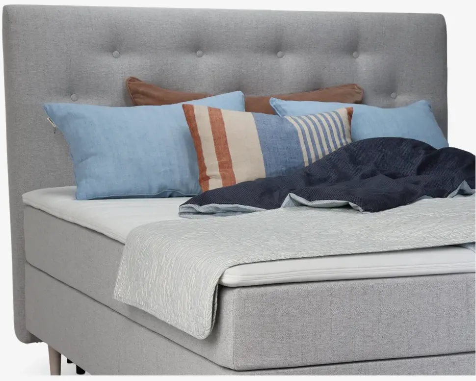 Hovedgavl Milan B. 160 cm grå