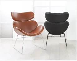 Hvilestol Cazar Cognac Tekstillæder