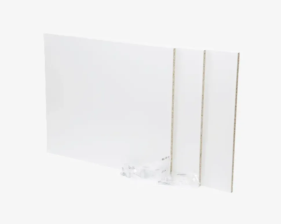 Hyldesæt til garderobeskabe ( 3 stk.)