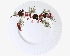 Jule Tallerken Apotekernissen 2stk Ø.25,7cm