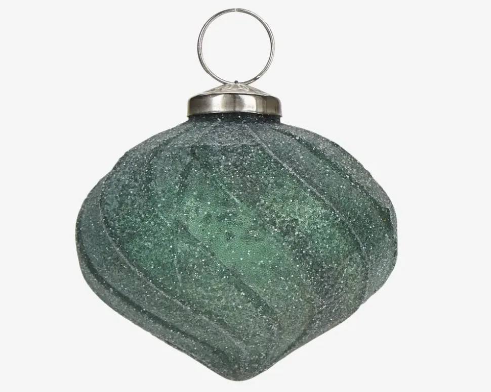 Julekugle Onion Grøn/Hvid