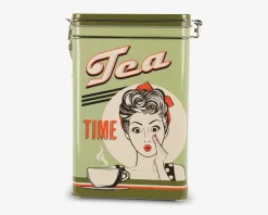 Kaffedåse retro ass H.18 cm