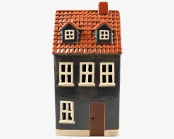 Keramikhus Til Lys Blå H.24 cm