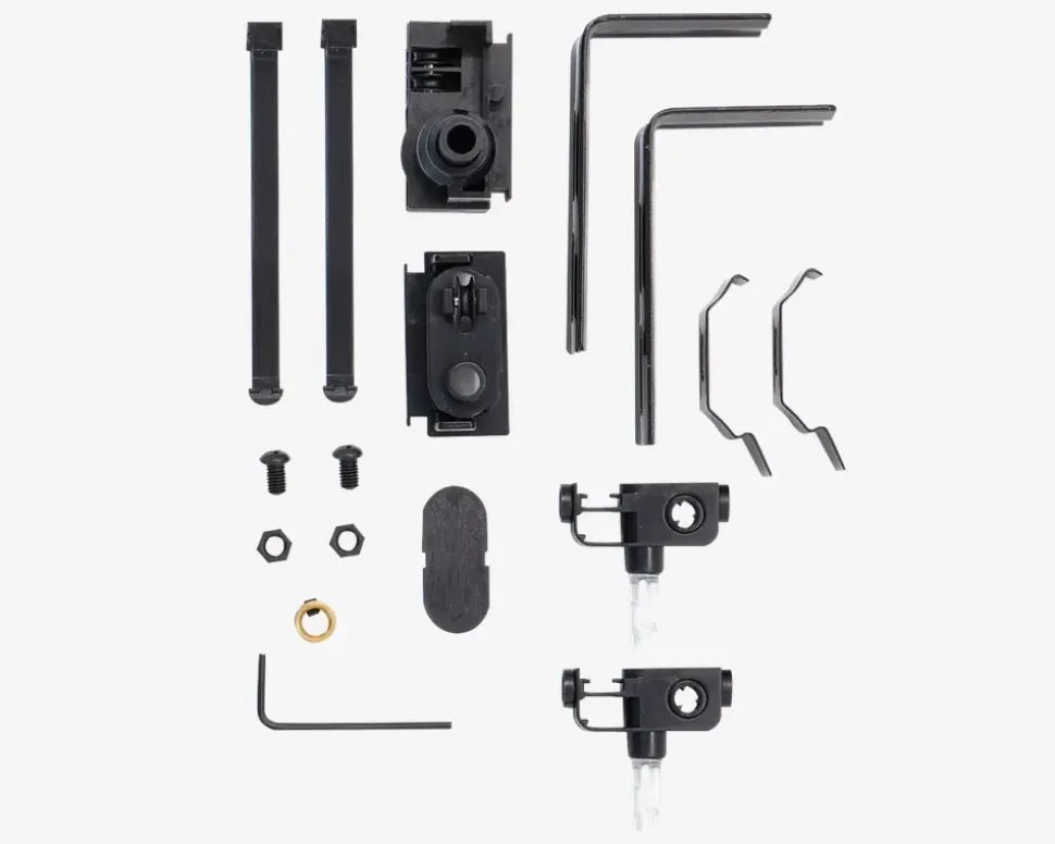 Kitsæt Til Lamelskinne Sort