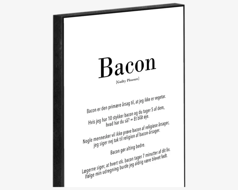 Klods Bacon 15x21 cm