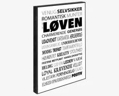 Klods Løven 15x21 cm