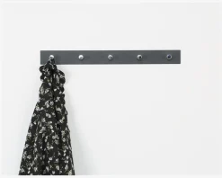 Knagerække Melody 4 inox/krom