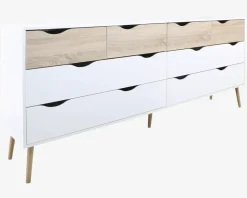 Kommode Delta m. 8 skuffer