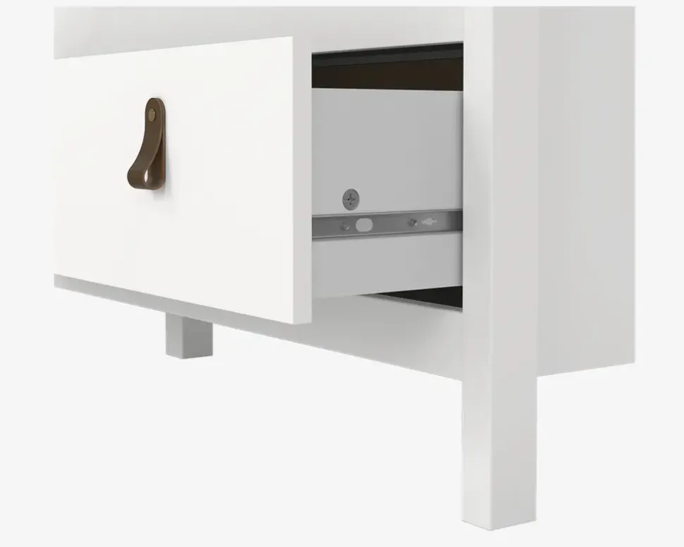 Kommode Madrid med 8 skuffer hvid