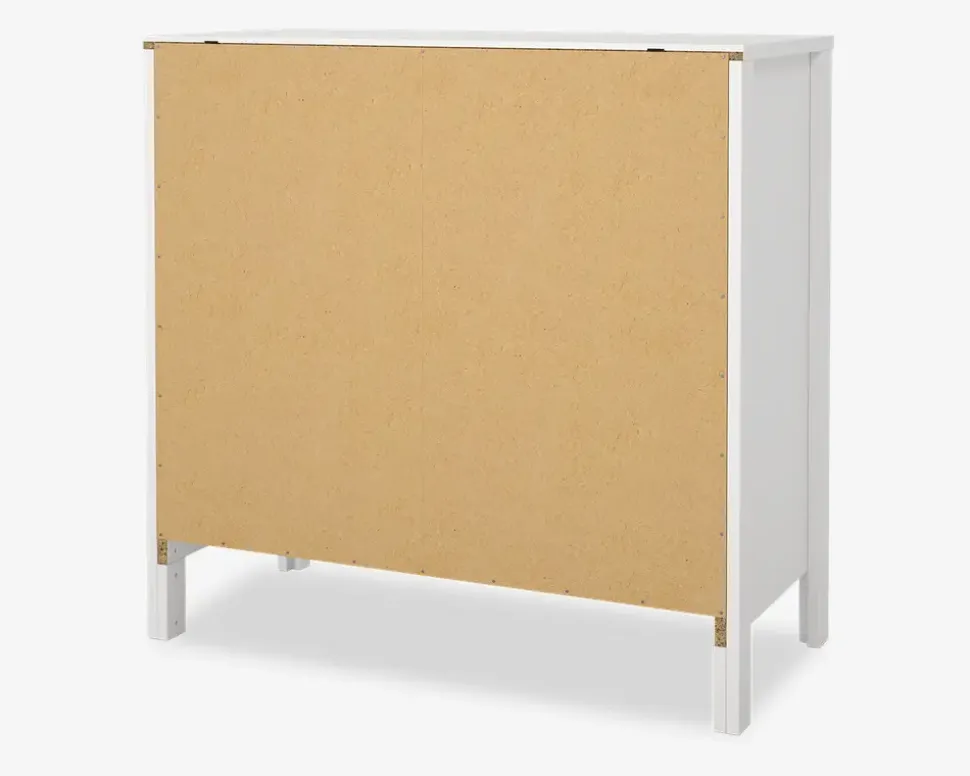 Kommode Madrid med 3 skuffer hvid