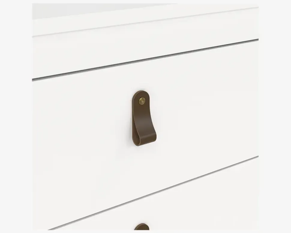 Kommode Madrid med 3 skuffer hvid