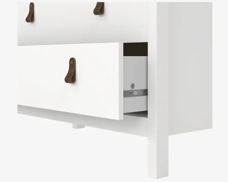 Kommode Madrid med 3 skuffer hvid