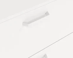 Kommode Sofia hvid med 6 skuffer