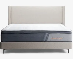 Komplet seng 180 x 200 cm beige