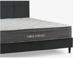 Komplet seng 180 x 200 cm grå