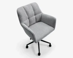 Kontorstol beige møbelstof