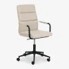 Kontorstol beige møbelstof