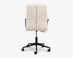 Kontorstol beige møbelstof