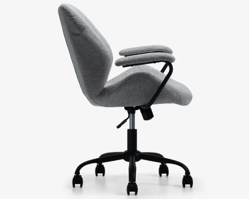 Kontorstol beige med vippefunktion