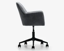 Kontorstol grå møbelstof