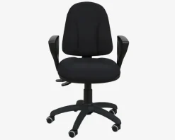 Kontorstol m/Armlæn Sort