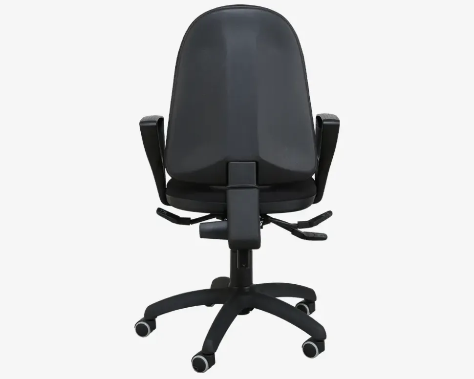 Kontorstol m/Armlæn Sort