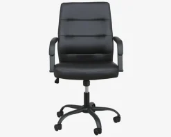 Kontorstol Sort Pu/Sort Fod