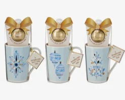 Kop + varm chokoladekugle ass