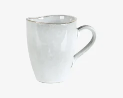 Krus m. Hank Blank Stone Ø.8 cm