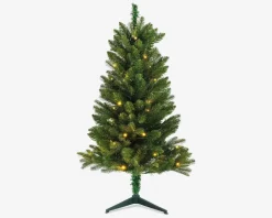Kunstig juletræ LED H.90 cm