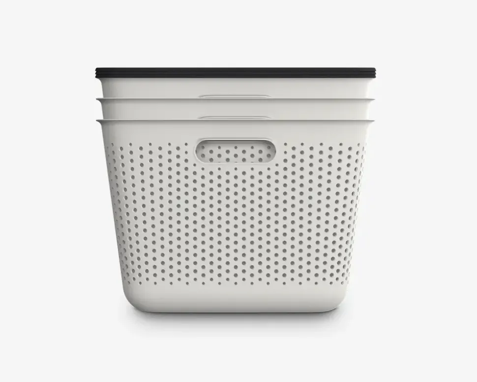 Kurv Basket Hvid 45 L